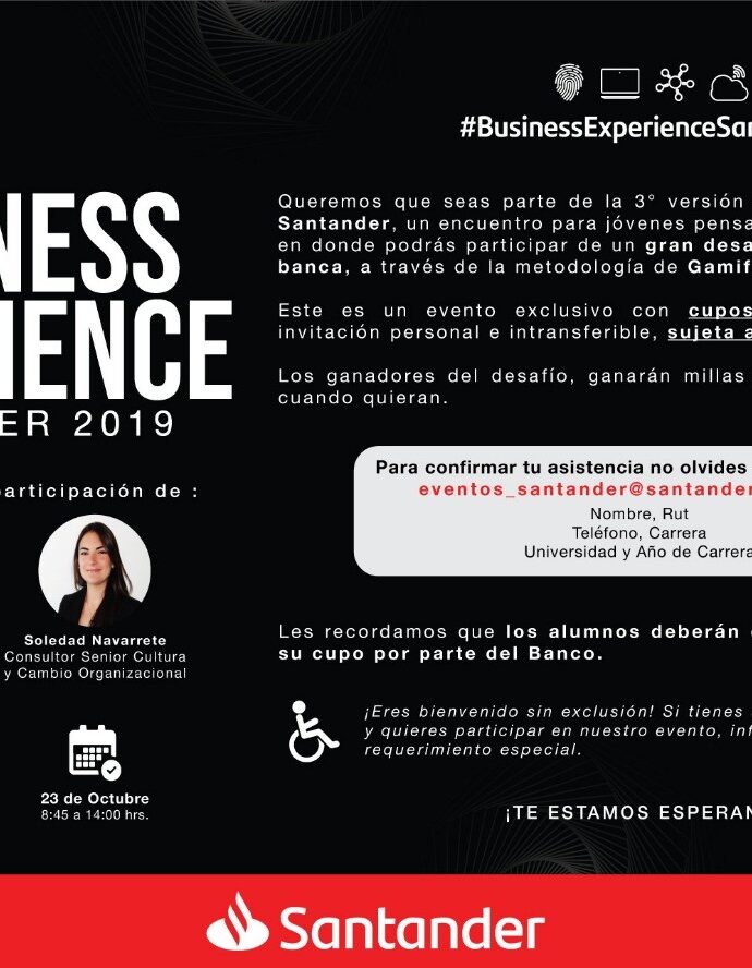 Business Experience Santander 2019