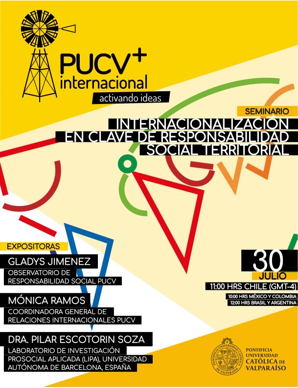 Seminario PUCV+Internacional, Activando Ideas: Internacionalización en clave de Responsabilidad Social Territorial