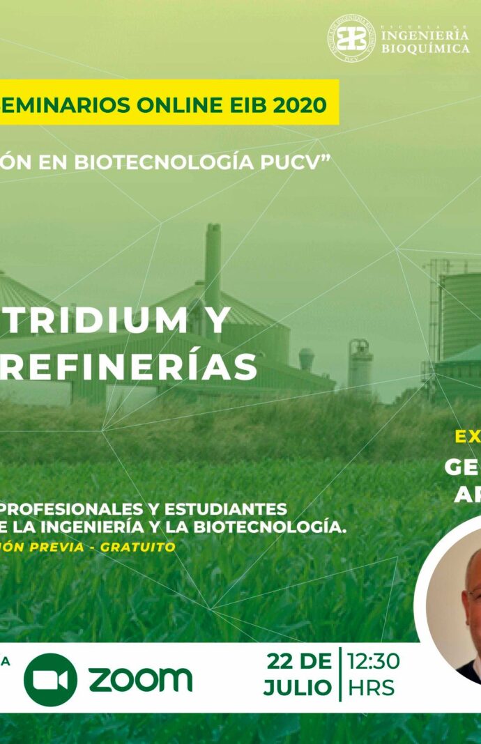 Seminario Innovación en Biotecnología PUCV: Clostridium y biorrefinerías