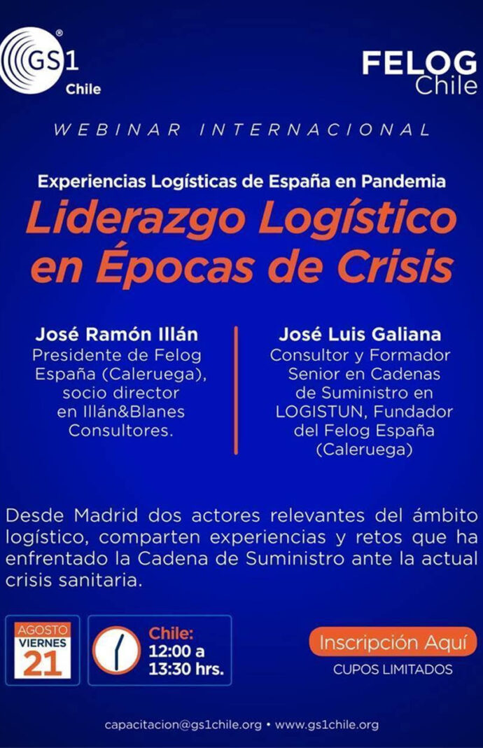 Webinar Internacional: “Liderazgo Logístico en Épocas de Crisis”