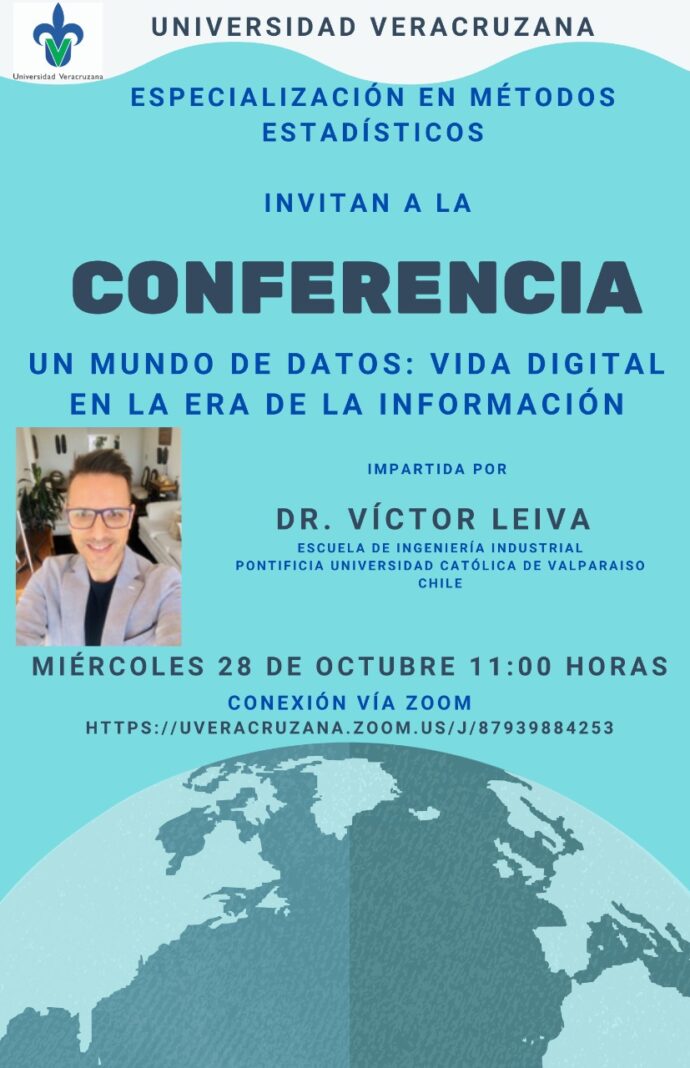 Profesor Víctor Leiva dicta conferencias en México y Colombia