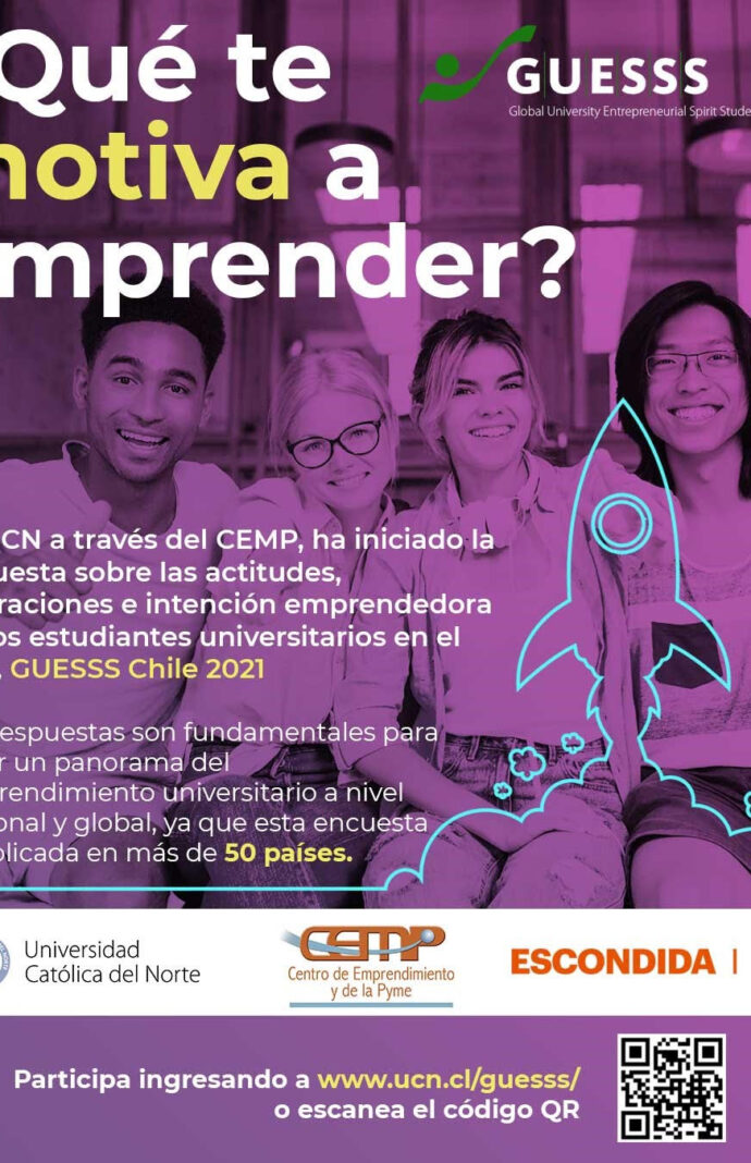 ¿Qué te motiva a emprender? Encuesta GUESS Chile 2021