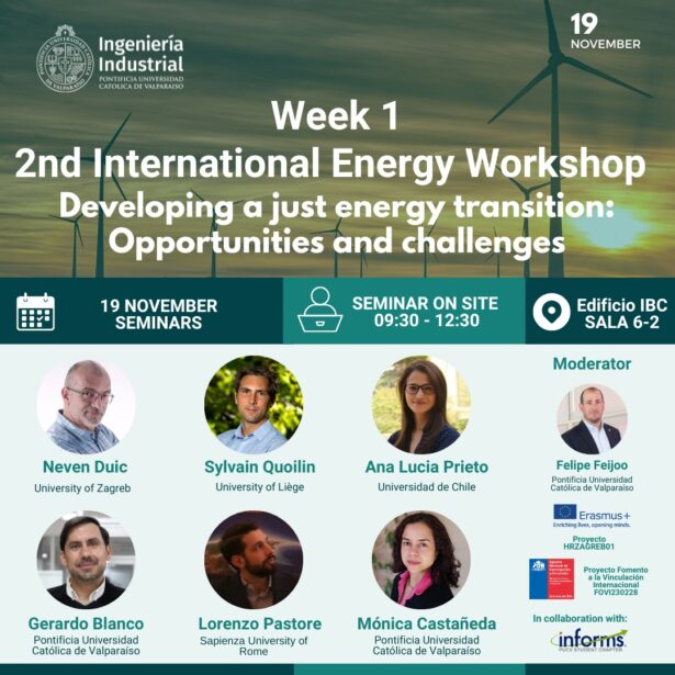 Segunda Jornada Internacional: Developing a Just Energy Transition: Opportunities and Challenges