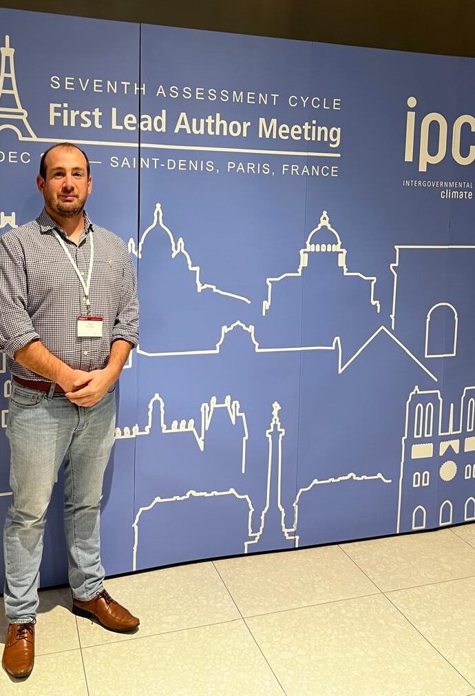 Felipe Feijoo, académico de la EII- PUCV, participó en sesión de trabajo del Grupo Intergubernamental de Expertos sobre el Cambio Climático (IPCC) en Paris   