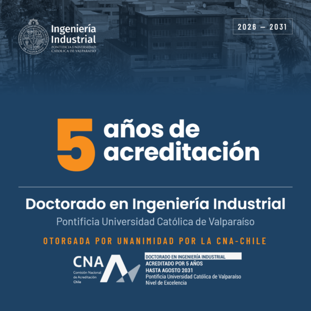 Doctorado en Ingeniería Industrial obtiene 5 años de acreditación
